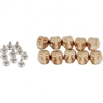 10 Sets 9x16mm Punk Rock Studs for Bags and Shoes