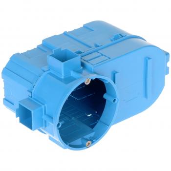 Puszka podtynkowa podwójna 60mm głęboka niebieska SE2x60G 34159203 /5szt./
