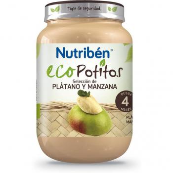 ECOPOTITO PLÁTANO MANZANA 200 G