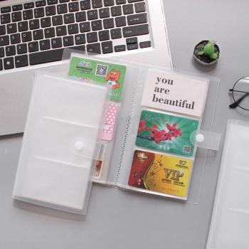 Kapazitäts‑Clip‑Buch – 120 Karten, PP‑Mattes Halfter für Fahrkarten & Aktien