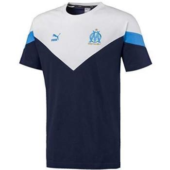 PUMA Männer OM Iconic MCS Shirt, Peacoat, S