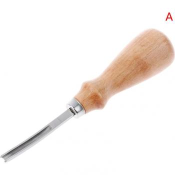 Cuchara de Cuero Francés con Mango de Madera Económica