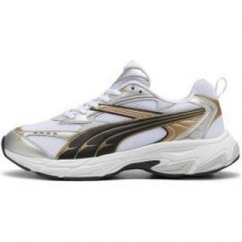 Puma Kids Unisex Morphic Trainers - White - Size UK 6