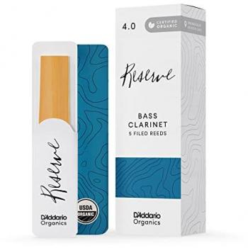 Organic Reserve Bass Clarinet Reeds Strength 4.0 – 5 Pieces