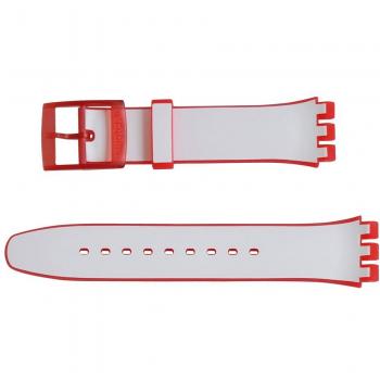 Swatch Clownfish Red 19mm Watch Band Replacement (ASUOR102)
