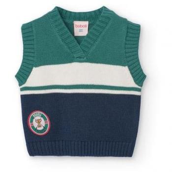 Chaleco de Bebé Niño con Cuello en V Boboli