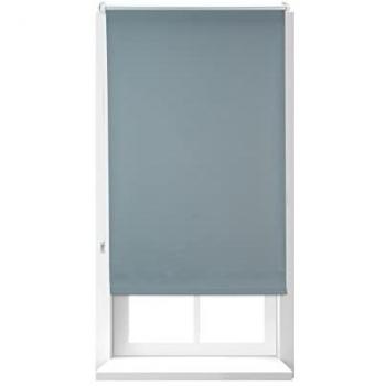 Térmicos Estores Opacos 60x160cm Gris – Instalación Fácil, 3 Unidades