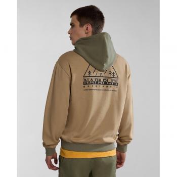 Napapijri Faber Hoodie Beige L Herren