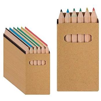 Set de 6 Lápices Arcoíris Mini