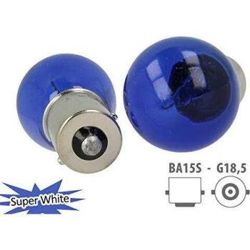 CARALL LX2221F Lampada Alogena P21W BA15S Colore Bianco 4200K Luce Diurne 12V 21W No Errore