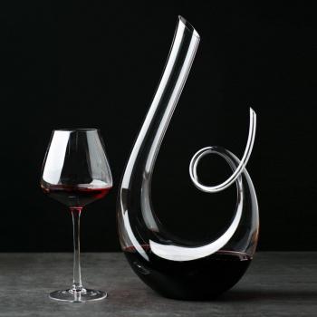 Crystal Swan Wine Decanter 1500ml