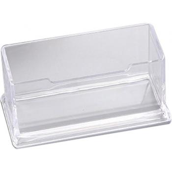 Organizador de escritorio con soporte para tarjetas