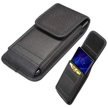 Funda Cinturón Luna V Lite TD-LTE Tarjetero Piel y Nylon Vertical