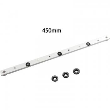 Precision Slot Miter Bar Slider – Aluminium T‑Tracks, 300/450/650/880 mm