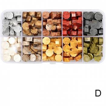 Caja de Cuentas de Cera Coloridas “Arcoíris Elegante”