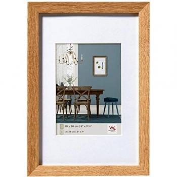 Walther Design EF040E Cornice in Legno, Quercia Luminosa, 30 x 40 cm