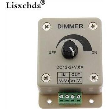 Controlador de Brillo LED Dimmer DC12-24V 8A 30A