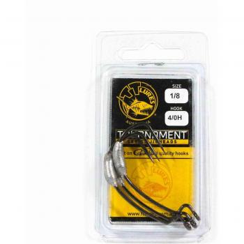Tackle Tactics TT Extreme Hook – 1/8 oz, 4/0H