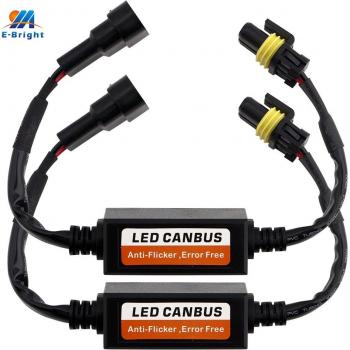 LED Headlight Decoder 2PCS H1 H3 H4 9005 9006 H7 H11 Error-Free Anti Flicker Load Resistor Canbus 9-36V