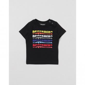 Dsquared2 Kids Multicolor Wave T-Shirt - Black - 12M Unisex