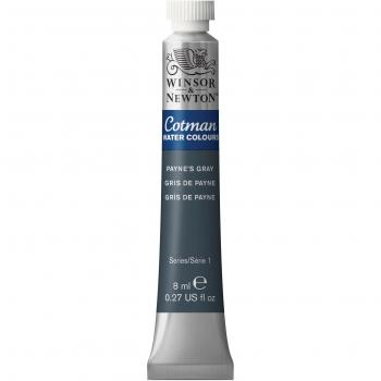 Cotman 8 ml Watercolour – Winsor & Newton Payne's Gray