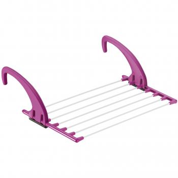 Stendibiancheria Meliconi Fucsia 5m per termosifone alluminio
