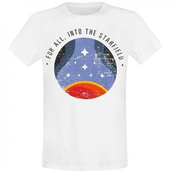 Starfield T-Shirt - Weiß - XL