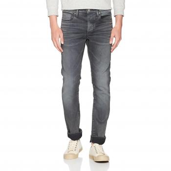 G-Star 3301 Slim Jeans Donker Aged voor Heren