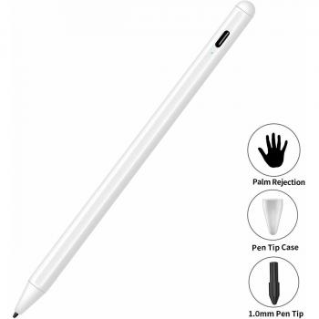 Stylus Stift für Apple iPad 2018 & 2019 mit Palm Rejection, 1,0 mm Feine Spitze