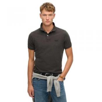 Polo Superdry A Maniche Corte Vintage Destroy