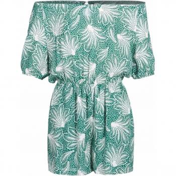 See U Soon Garagabe Tuta Jumpsuit/Salopette Women's Green/White - EU XXS