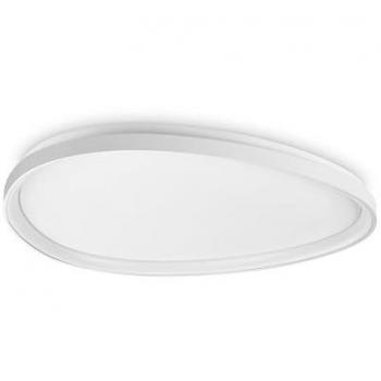 Plafoniera Contemporanea Gemini Metallo Bianco IP20 3000K