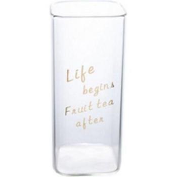 Taza creativa de café con letras doradas