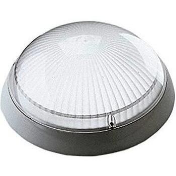 Disano Plafoniera GLOBO IP65 E27 100W Grigio