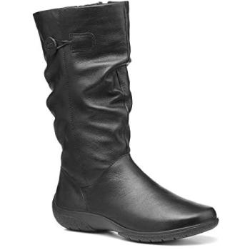 Bottes noires à zip Derrymore II large