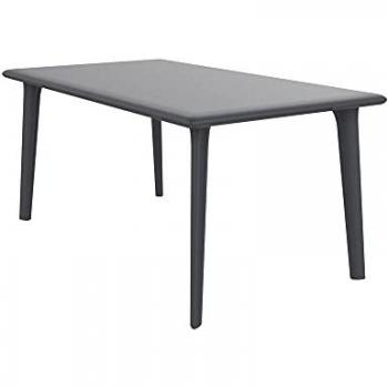 Resol New Dessa Dark Grey Rectangular Dining Table