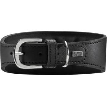 DOG SPORT HUNTER Windhundhalsband Super Soft S-M (47) – Schwarz