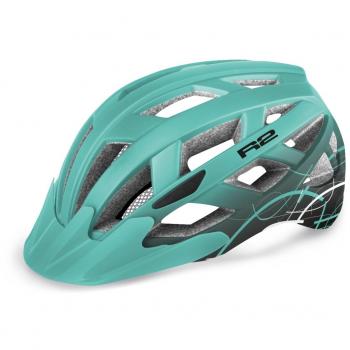 Kask rowerowy R2 LUMEN zielony matowy 55-59cm M