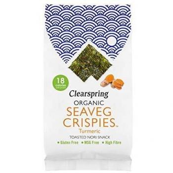 Clearspring Organic Seaweed Turmeric Snack