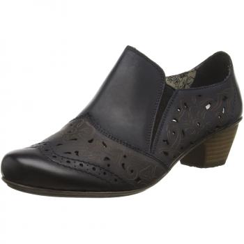 Rieker 41757 Damen Schuhe, Blau (atlantis/14), 42 EU