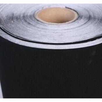 Moisture-Proof Black Vinyl Wallpaper