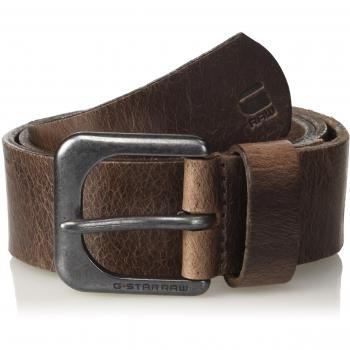 G-Star Zed Belt Dark Brown / Black Metal Male 90 cm