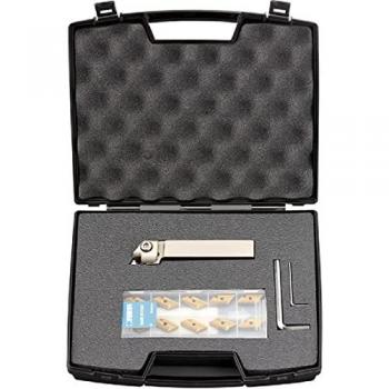 Fervi Kit CKJ20 Set Utensili Tornio con Inserti Outil Tournage Tor