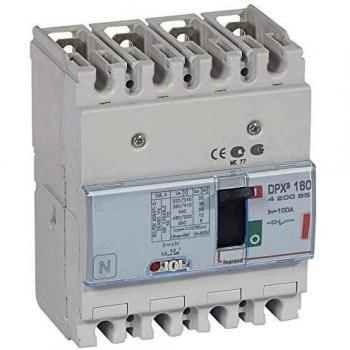 Disjoncteur DPX³ 160 4P 100A 36kA