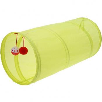 Tube pliant pour animaux de compagnie avec balles