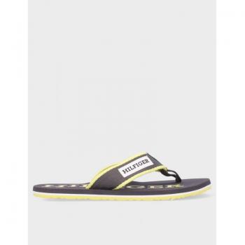 Tongs Homme Tommy Hilfiger Patch Beach San Gris 43