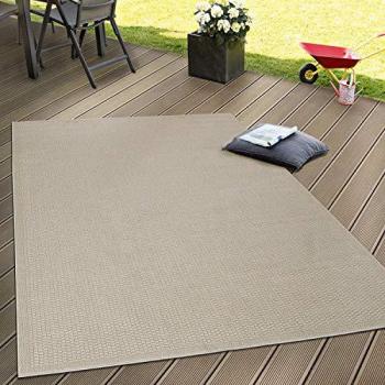 Tappeto Terrazze Look Naturale Beige 160x220 cm - Paco Home