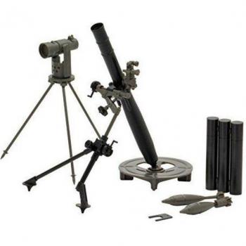 Modèle en plastique 1/12 Mortier de 81 mm Type L16 NEUF du Japon