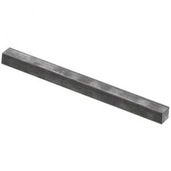 Tige carrée lisse 7mm x 1000mm en acier brut