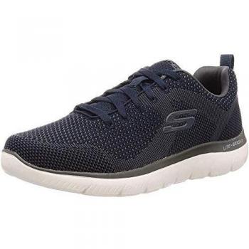 Sneakers Skechers Summits Brisbane Blu Marino con Collo Imbottito per Uomo
